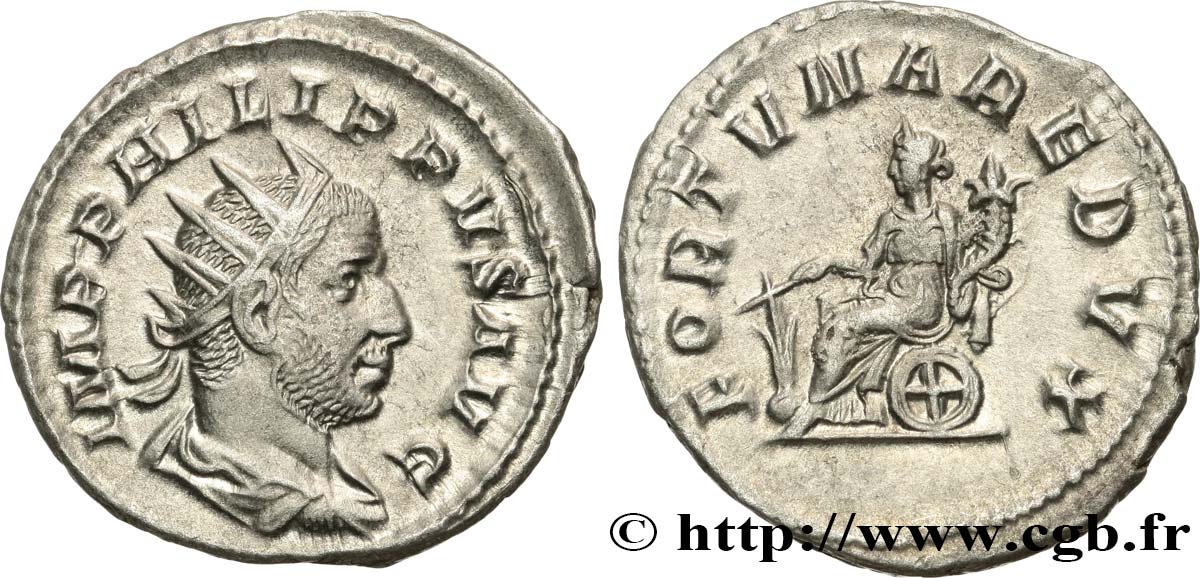 PHILIPPUS I. ARABS Antoninien ST