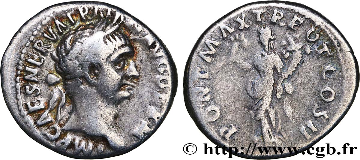 TRAJAN Denier TB+