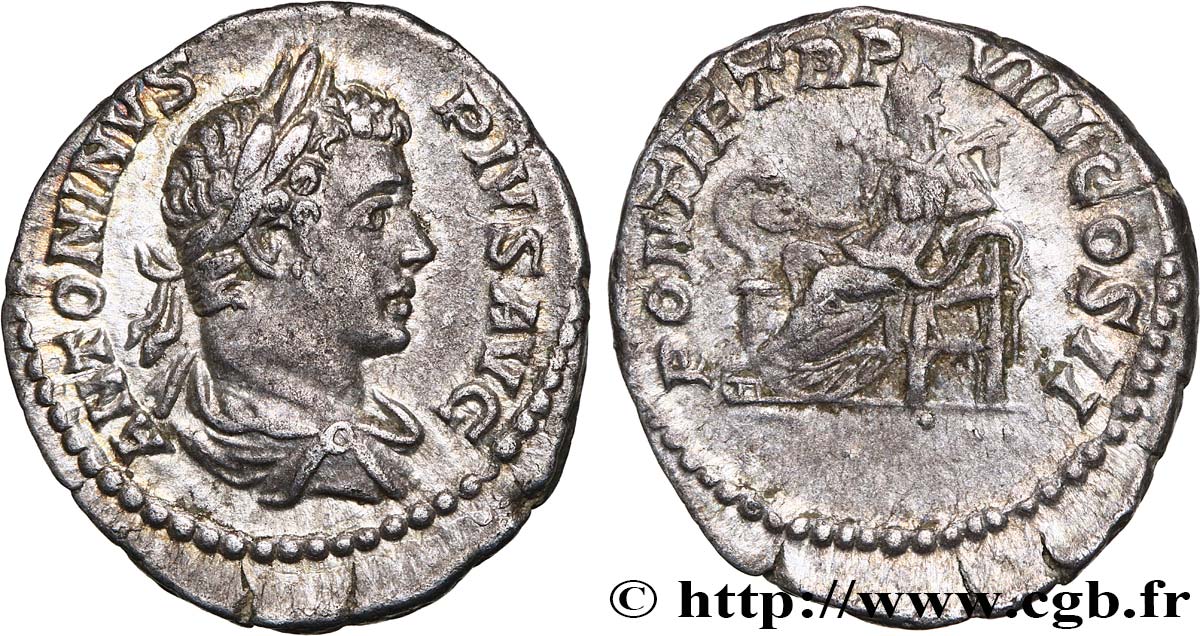 CARACALLA Denier TTB