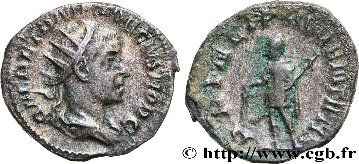 HÉRENNIUS ÉTRUSCUS Antoninien TTB