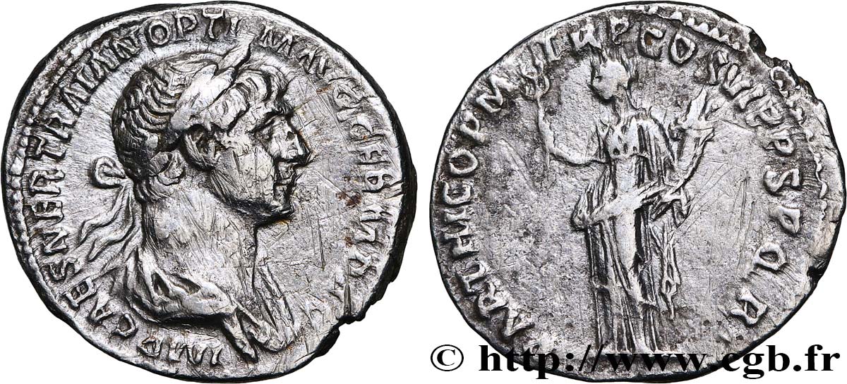 TRAJANUS Denier XF