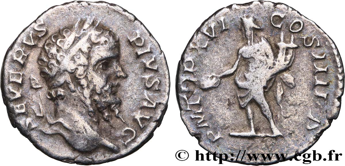 SEPTIMIUS SEVERUS Denier VF/VF