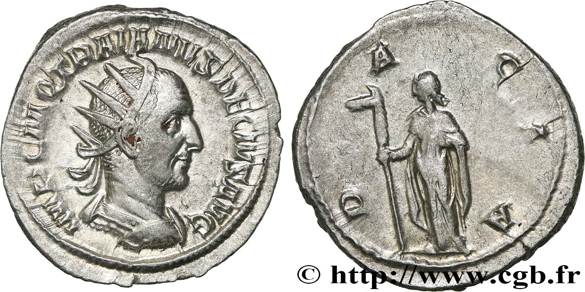 TRAIANUS DECIUS Antoninien fST/VZ