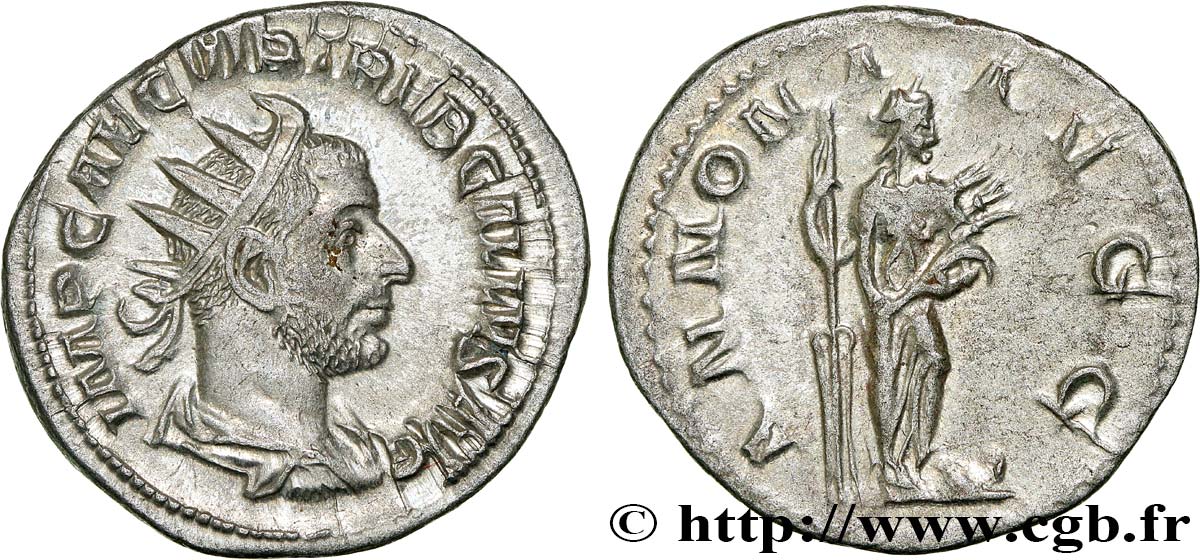 TREBONIANUS GALLUS Antoninien MS