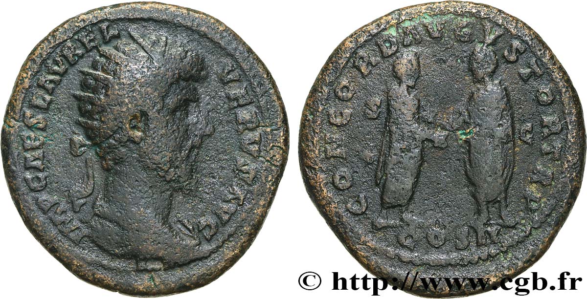 LUCIUS VÉRUS Dupondius TB