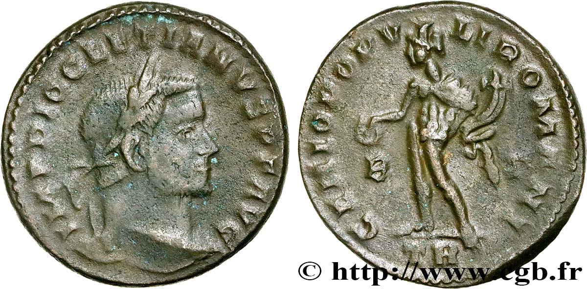 DIOCLETIANUS Follis ou nummus SS