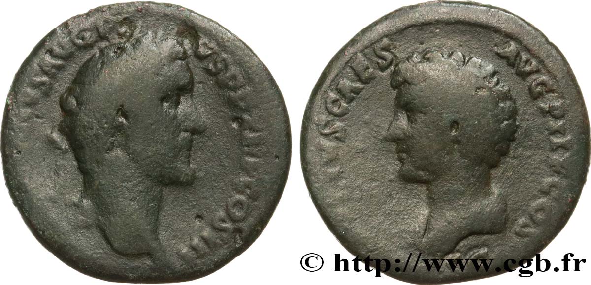 ANTONIN et MARC AURÈLE CÉSAR As B+