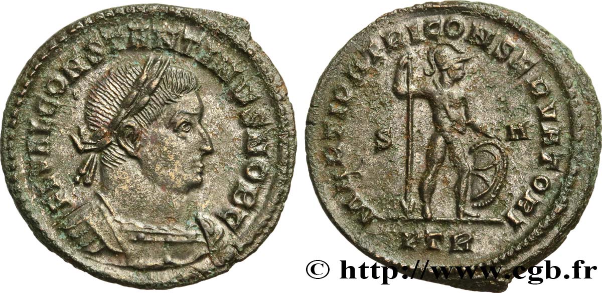 CONSTANTINE I THE GREAT Follis ou nummus AU