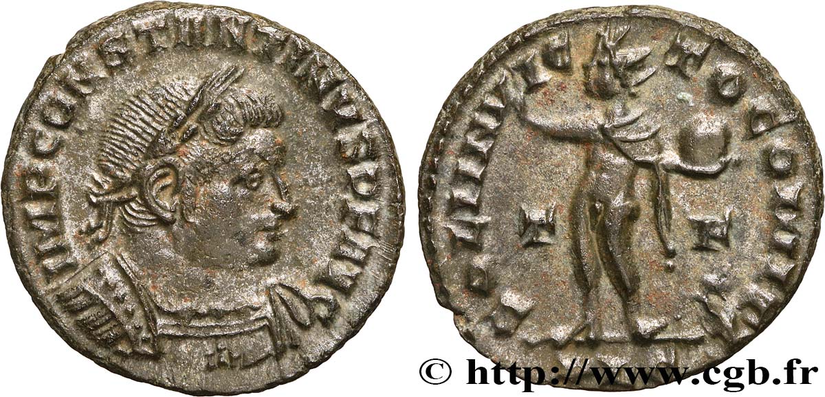 CONSTANTINO I EL MAGNO Follis ou nummus EBC