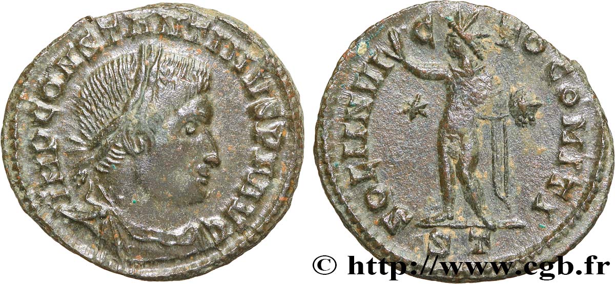 CONSTANTINO I EL MAGNO Follis ou nummus EBC/MBC+