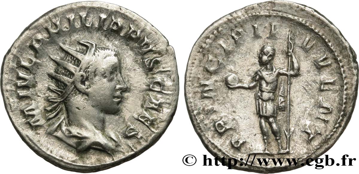 PHILIPPE II Antoninien TTB/TTB+