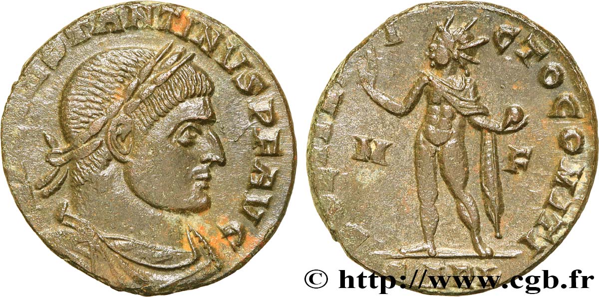 CONSTANTINE I THE GREAT Follis ou nummus AU