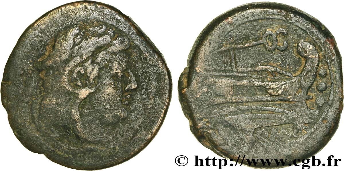 ROMAN REPUBLIC - ANONYMOUS Quadrans VF