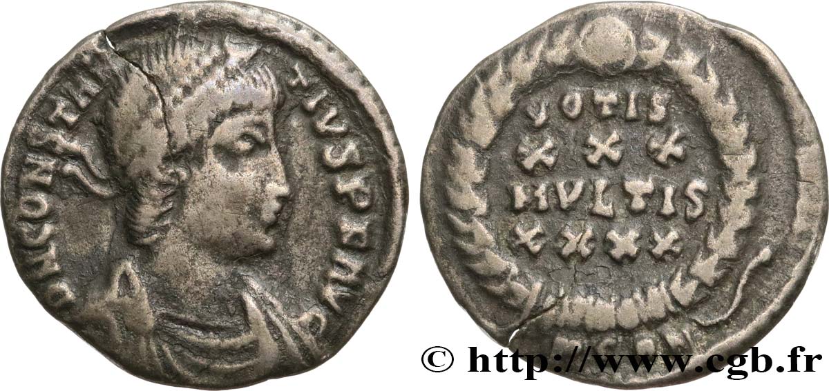 CONSTANTIUS II Silique SS