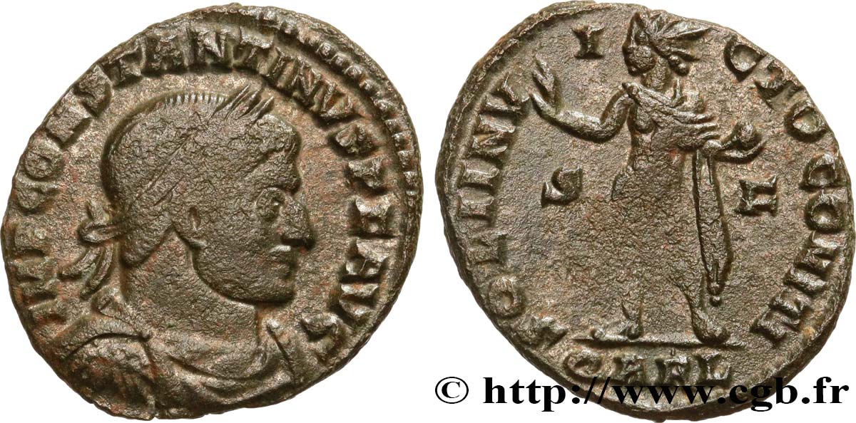 CONSTANTINE I THE GREAT Follis ou nummus XF/AU