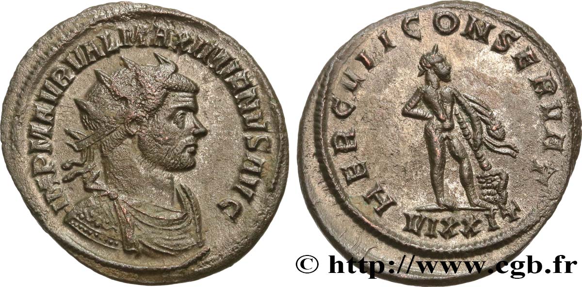 MAXIMIANUS HERCULIUS Aurelianus VZ/fST