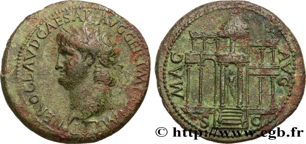 NÉRON Dupondius TTB/TTB+