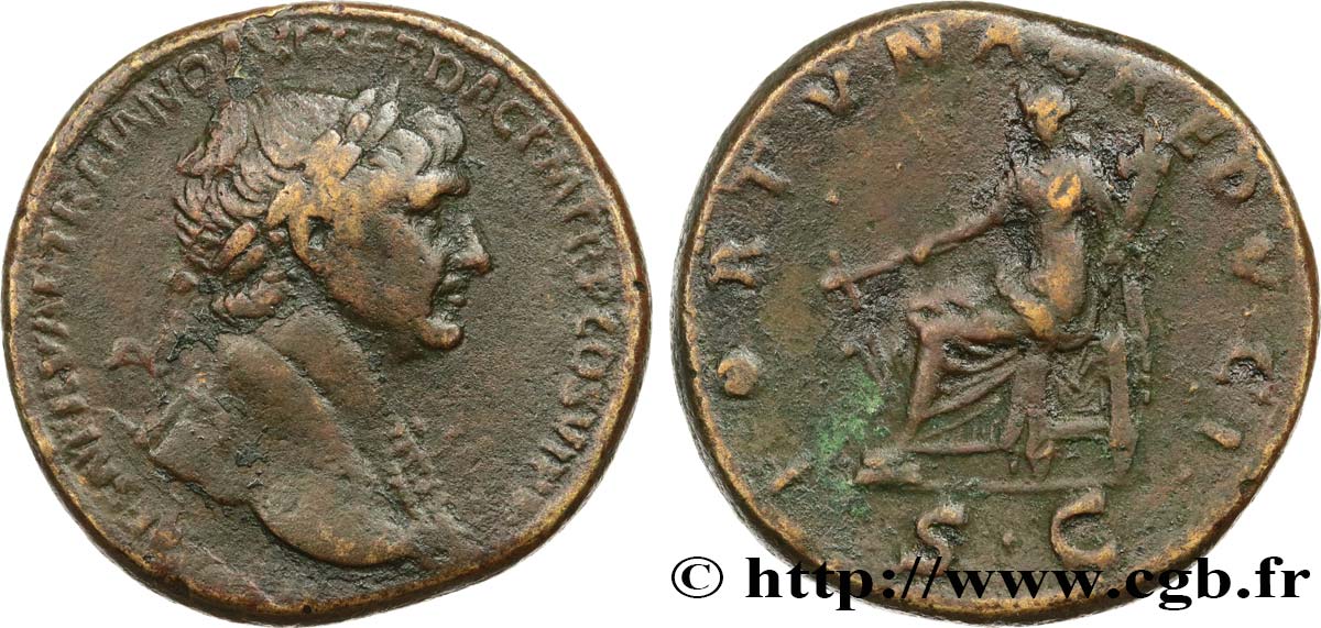 TRAJAN Sesterce TB+