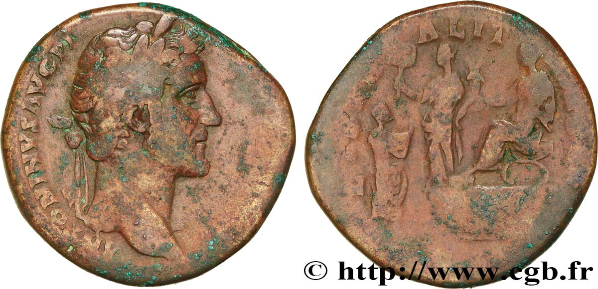 ANTONINUS PIUS Sesterce VF/VF