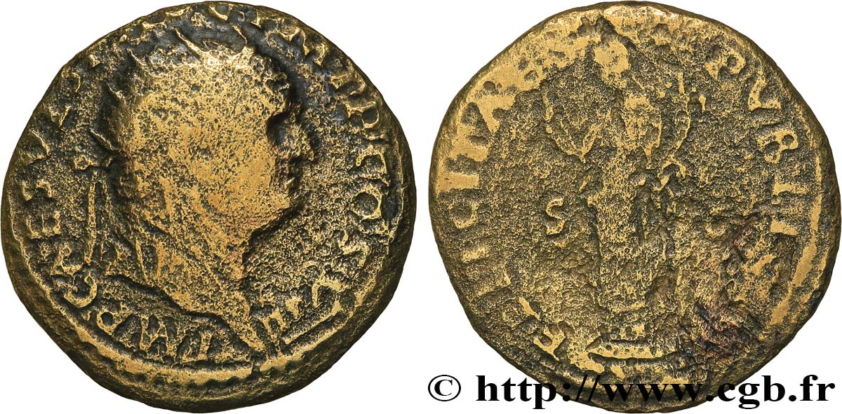 VESPASIEN Dupondius TB