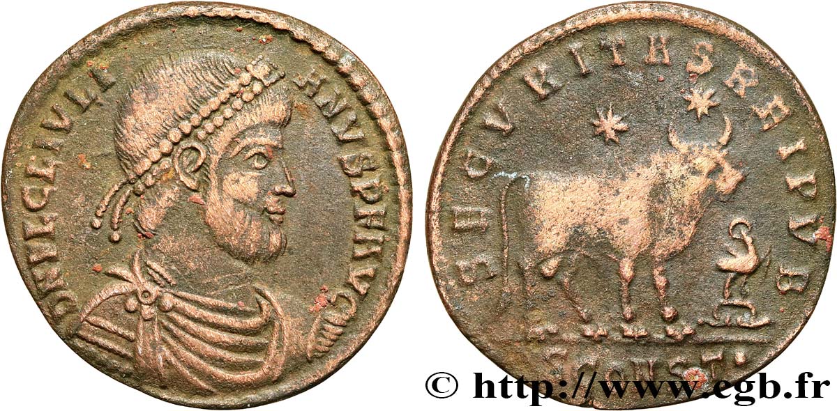 IULIANUS II DER PHILOSOPH Double maiorina, fSS