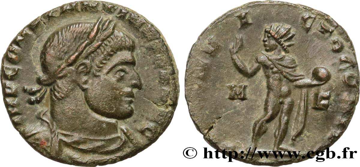 CONSTANTINE I THE GREAT Follis ou nummus XF/AU