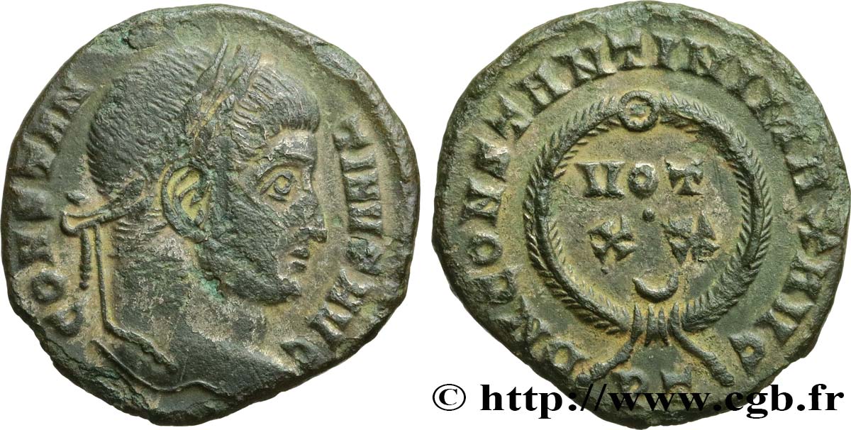 CONSTANTIN Ier LE GRAND Centenionalis ou nummus TTB+