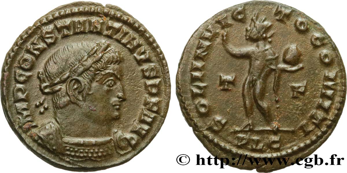CONSTANTIN Ier LE GRAND Follis ou nummus TTB+