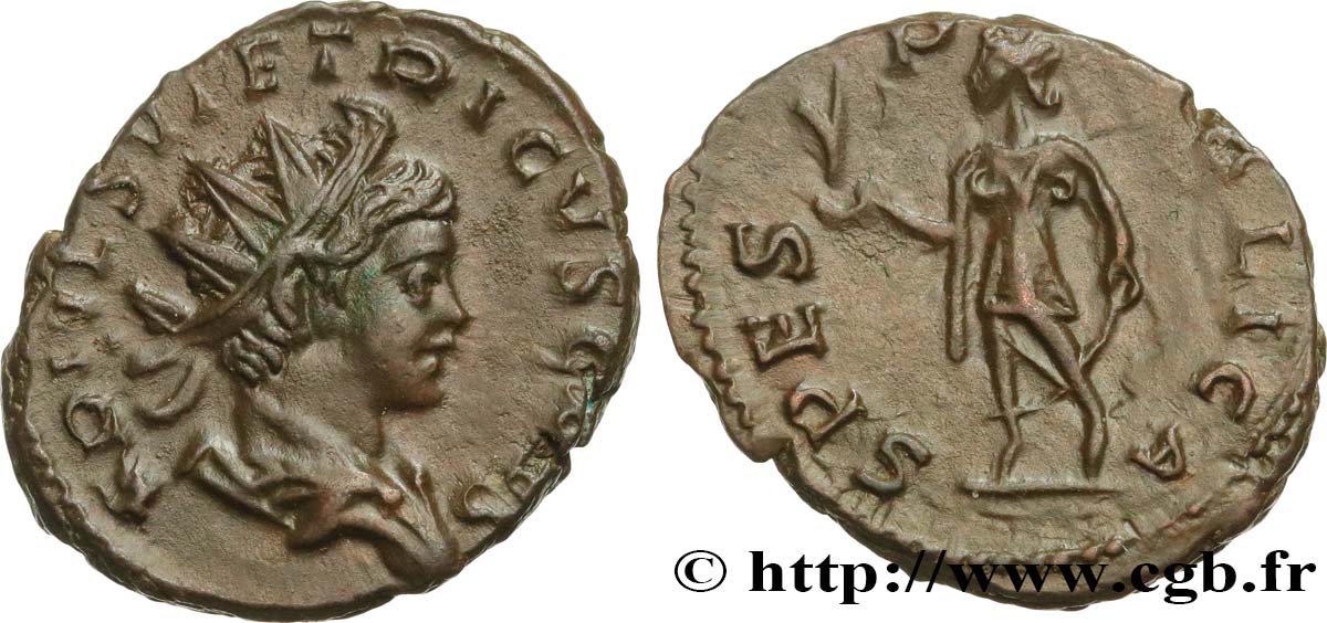 TÉTRICUS II Antoninien SPL
