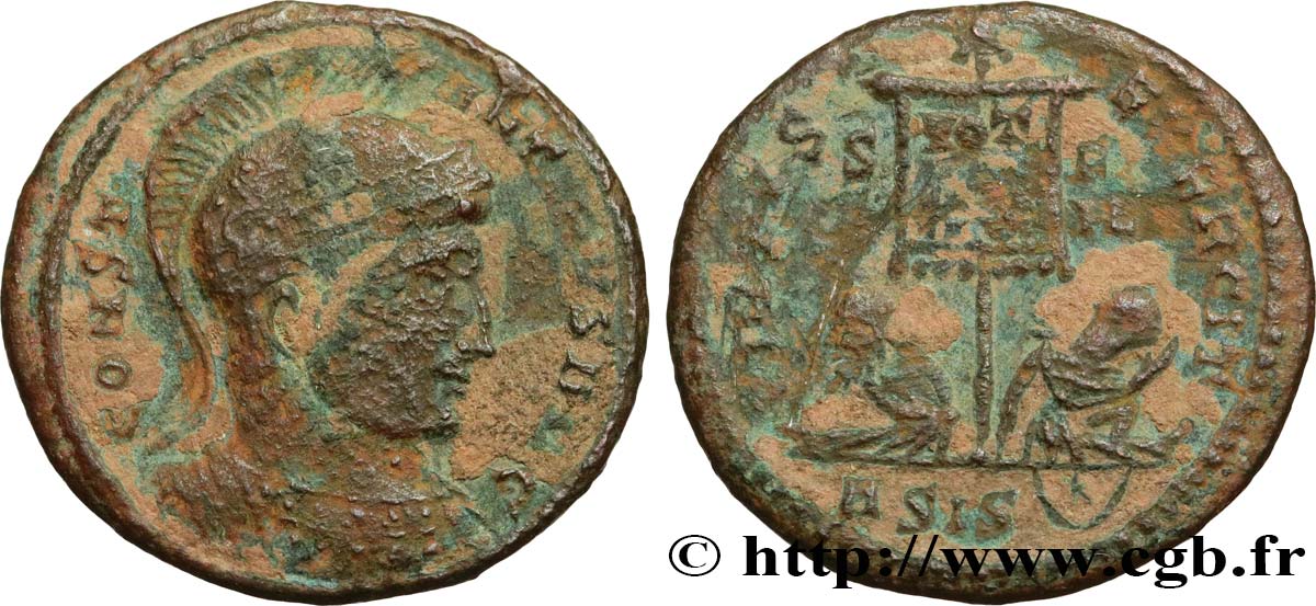 CONSTANTIN Ier LE GRAND Centenionalis ou nummus TB+