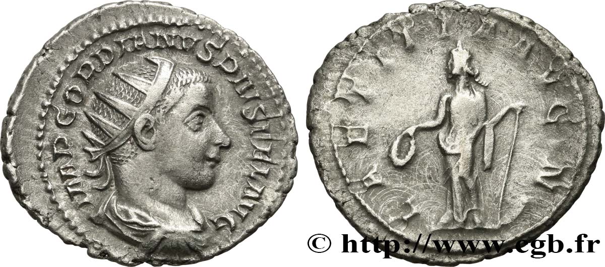 GORDIAN III Antoninien AU/XF