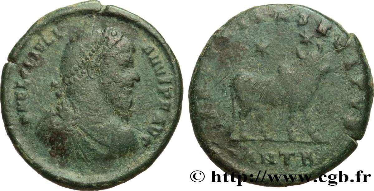 JULIAN II THE PHILOSOPHER Double maiorina, (GB, Æ 1) VF