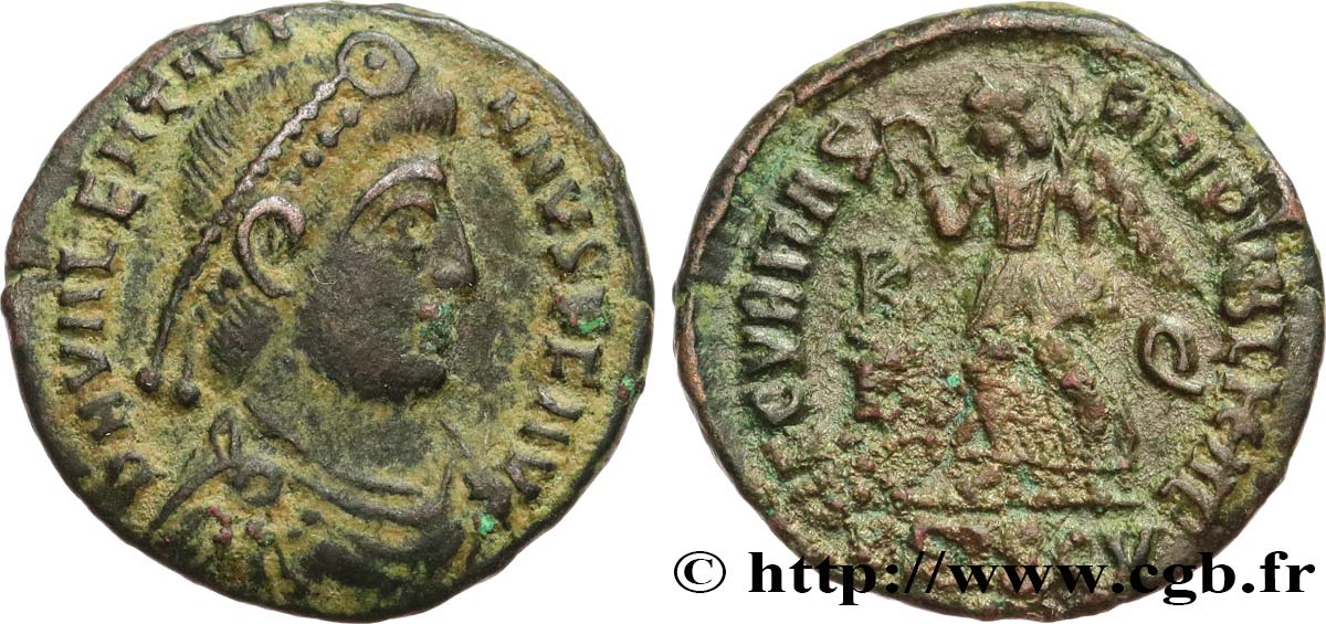 VALENTINIANUS I Nummus, (PB, Æ 3) fVZ/SS