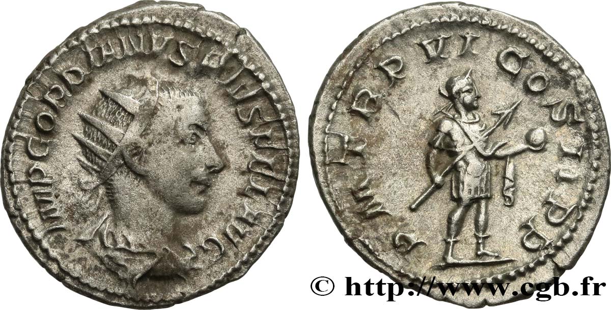 GORDIAN III Antoninien XF/AU