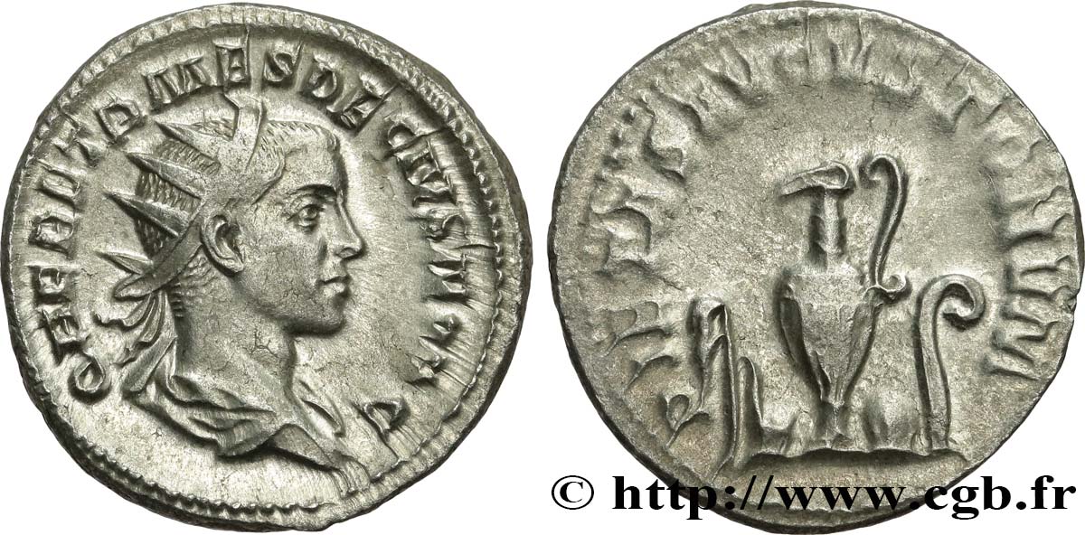 HERENNIUS ETRUSCUS Antoninien AU