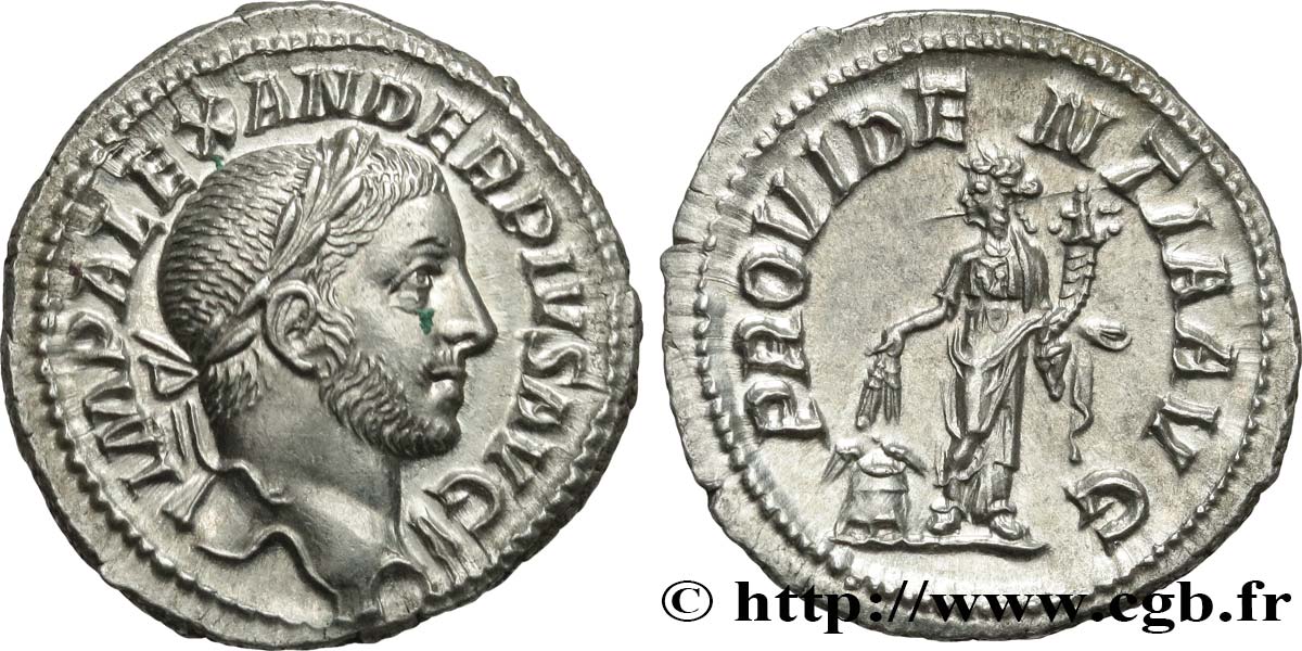 ALEXANDRE SÉVÈRE Denier FDC