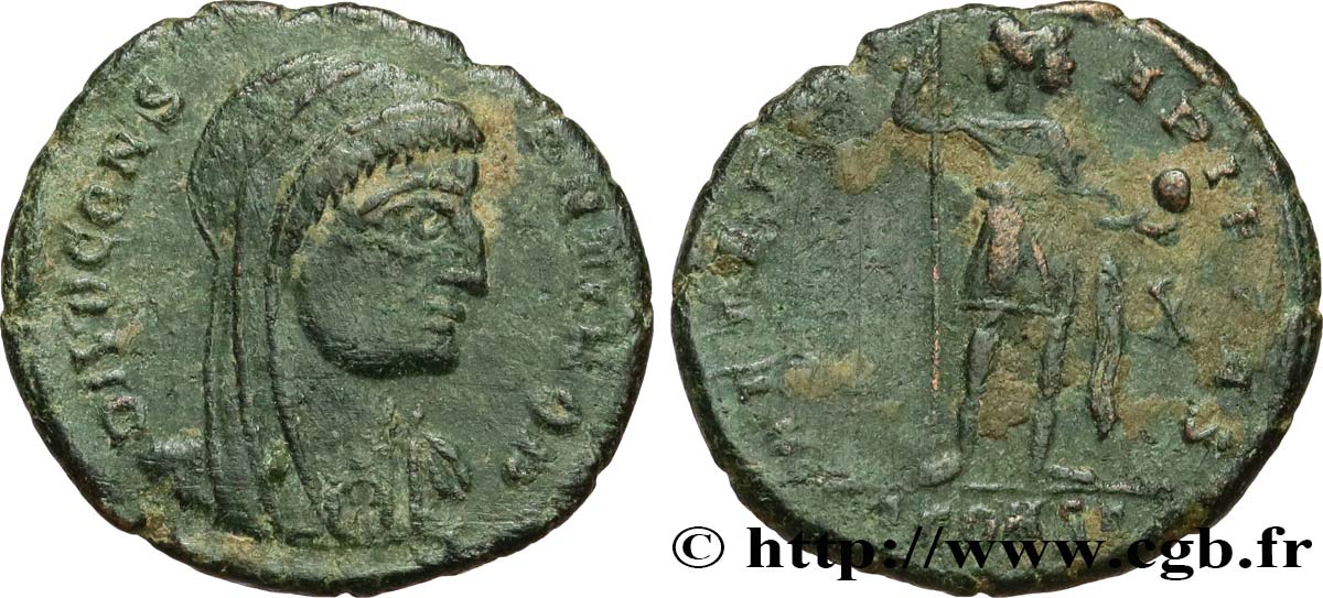 CONSTANTIN Ier LE GRAND Centenionalis ou nummus TTB