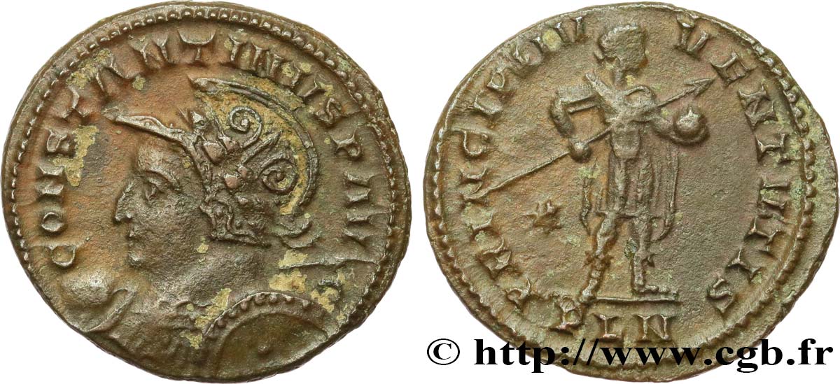 CONSTANTINUS I DER GROßE Follis ou nummus SS