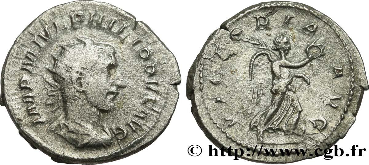 FILIPPO I PADRE Antoninien q.BB/BB