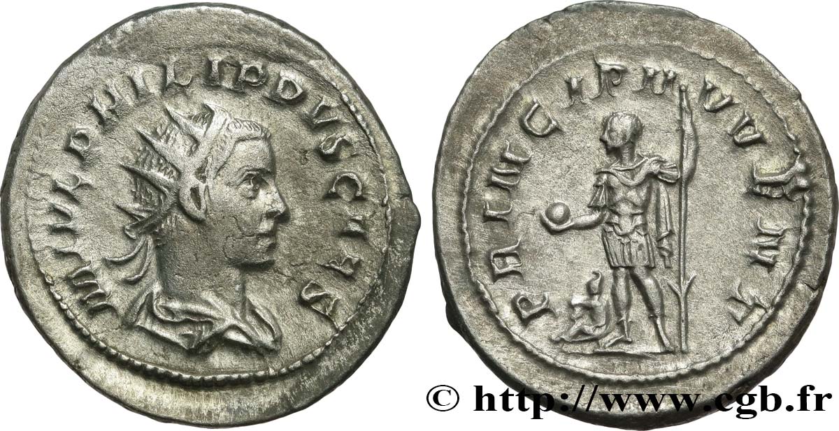 PHILIPPUS II Antoninien AU/AU