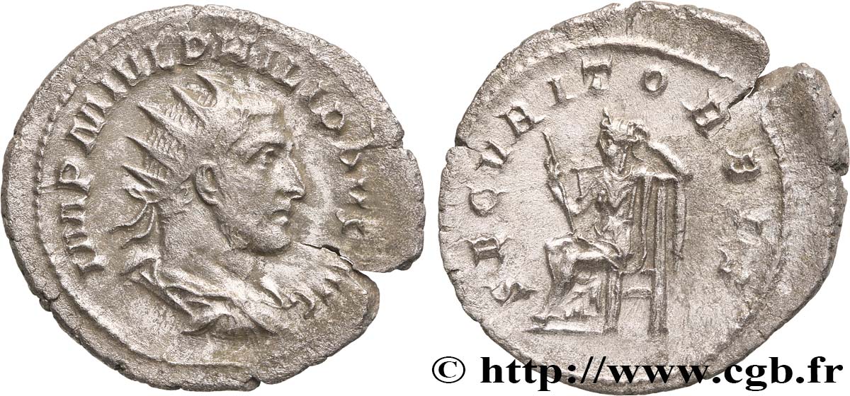 PHILIPPE Ier L ARABE Antoninien TTB+