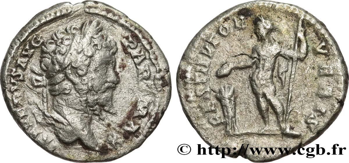 SEPTIME SÉVÈRE Denier TB+