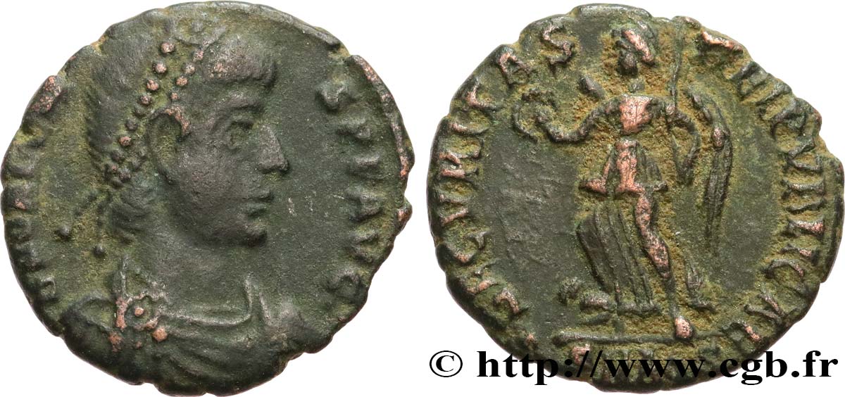 VALENS Nummus, (PB, Æ 3) TTB
