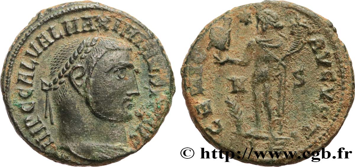 MAXIMINUS II  Follis ou nummus XF/VF