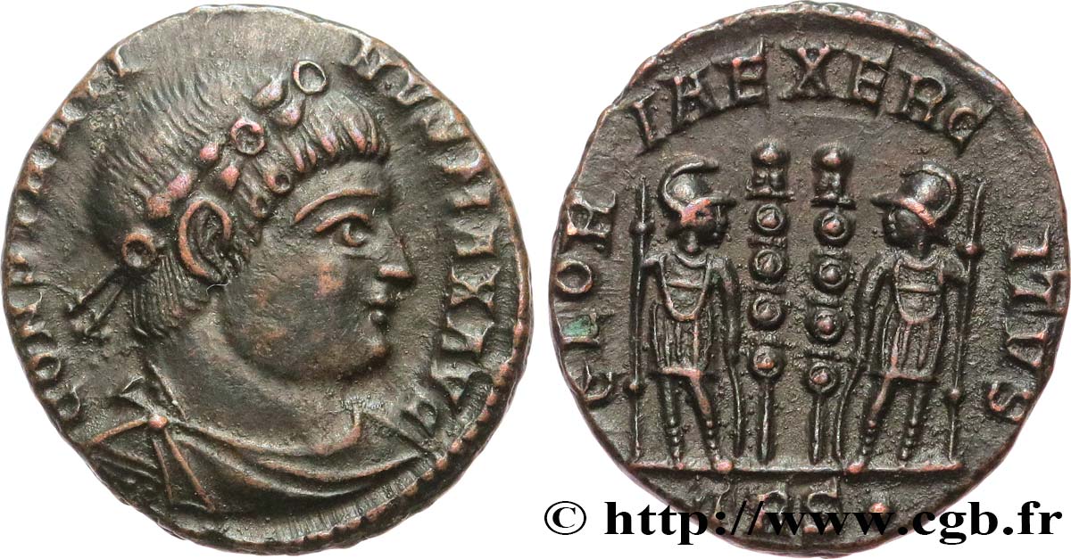 CONSTANTINE I THE GREAT Centenionalis ou nummus AU