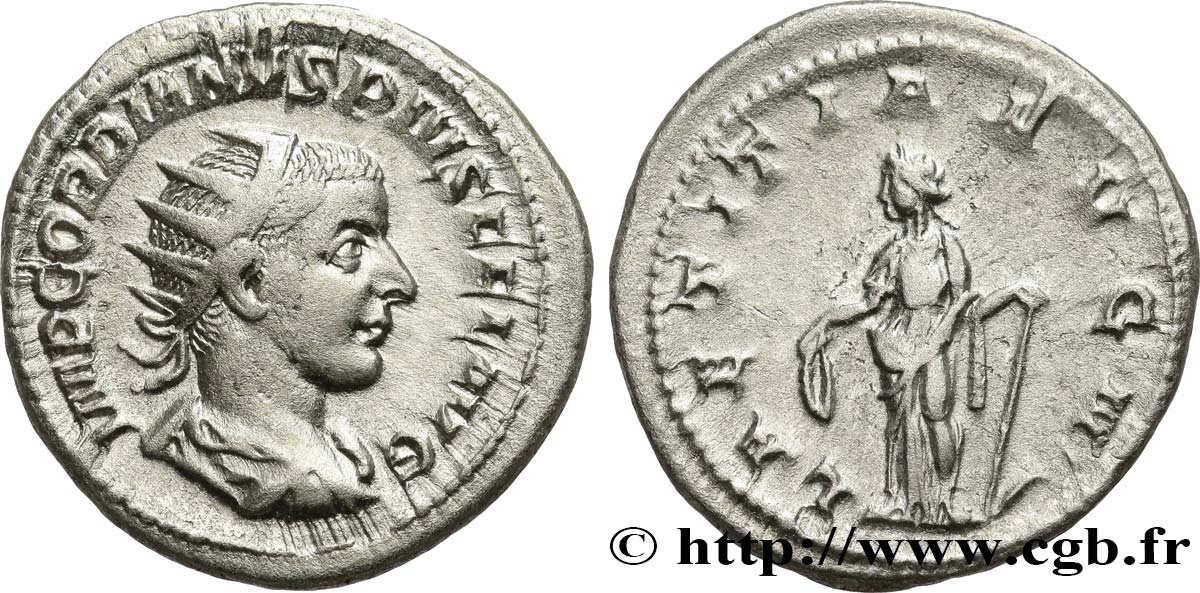 GORDIAN III Antoninien AU/XF