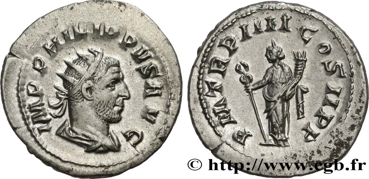 PHILIPPE Ier L&nbsp;ARABE Antoninien TTB+/SUP