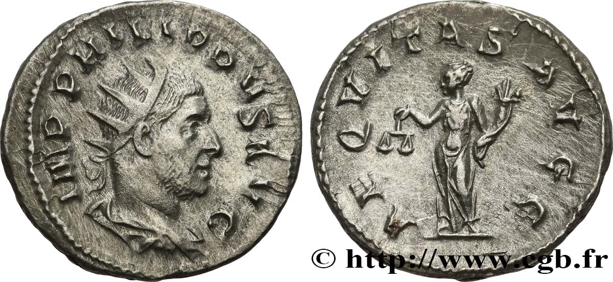 PHILIPPUS I. ARABS Antoninien SS/VZ