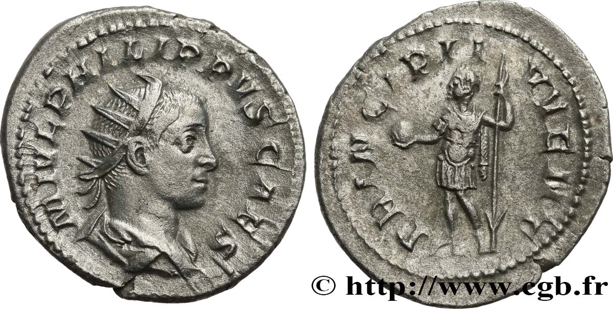 PHILIPPUS II Antoninien AU