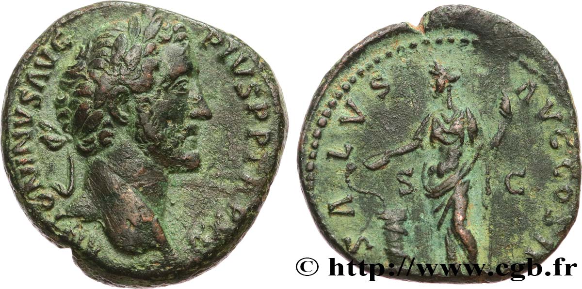 ANTONINUS PIUS As XF